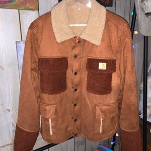 Women’s Carhartt Lightweight Brown & Tan Jacket
Used - Size Large with Pockets